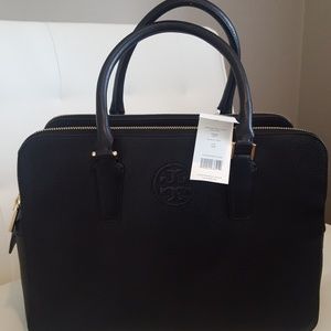 Tory Marion triple zip satchel